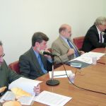 Carlos Eduardo Lins da Silva, José Augusto Guilhon Albuquerque, Ronaldo Mota Sardenberg, João Steiner e Jacques Marcovitch Carlos Eduardo Lins da Silva, José Augusto Guilhon Albuquerque, Ronaldo Mota Sardenberg, João Steiner e Jacques Marcovitch