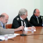 Ronaldo Mota Sardenberg, João Steiner e Jacques Marcovitch Ronaldo Mota Sardenberg, João Steiner e Jacques Marcovitch