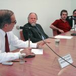 Luiz Gylvan Meira Filho, Jacques Marcovitch, Humberto Ribeiro Rocha e Marco Antonio Fujihara