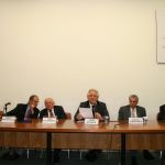 Alfredo Bosi, Sérgio Mascarenhas, José Goldemberg, João Steiner, Armando Corbani Ferraz e Carlos Guilherme Mota Alfredo Bosi, Sérgio Mascarenhas, José Goldemberg, João Steiner, Armando Corbani Ferraz e Carlos Guilherme Mota