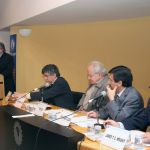 Jacques Marcovitch, Otaviano Canuto dos Santos Filho, César Ades, Carlos Roberto Azzoni e James T. Wright Jacques Marcovitch, Otaviano Canuto dos Santos Filho, César Ades, Carlos Roberto Azzoni e James T. Wright