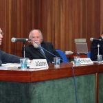 José Goldemberg, Jacques Marcovitch e Luiz Fernando Furlan José Goldemberg, Jacques Marcovitch e Luiz Fernando Furlan