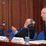 José Goldemberg, Jacques Marcovitch e Luiz Fernando Furlan José Goldemberg, Jacques Marcovitch e Luiz Fernando Furlan