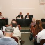 Andrei Cechin, José Eli da Veiga, Wagner Costa Ribeiro e Carlos Henrique de Brito Cruz