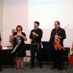 Quarteto de cordas Athena e Marlui Miranda