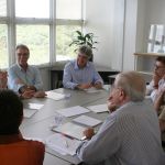 José Aquiles Baesso Grimoni, Cláudio Sérgio Pannuti, Antonio Vargas de Oliveira, Maria Ângela Faggin Pereira Leite, José Roberto Machado Cunha da Silva, César Ades e Marilda Gifalli José Aquiles Baesso Grimoni, Cláudio Sérgio Pannuti, Antonio Vargas de Oliveira, Maria Ângela Faggin Pereira Leite, José Roberto Machado Cunha da Silva, César Ades e Marilda Gifalli