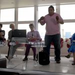 Kleber Rodrigues Meritororeu durante a apresentação do canto Bororo Kleber Rodrigues Meritororeu durante a apresentação do canto Bororo