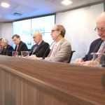 Abertura - A partir da direita: Jorge Gerdau, Martin Grossmann, Alexandre de Moraes e Marcos da Costa - (15-09-2015) Abertura - A partir da direita: Jorge Gerdau, Martin Grossmann, Alexandre de Moraes e Marcos da Costa - (15-09-2015)