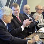 Abertura - Belisário dos Santos, Marcos da Costa, Alexandre de Moraes, Martin Grossmann e Jorge Gerdau - (15-09-2015) Abertura - Belisário dos Santos, Marcos da Costa, Alexandre de Moraes, Martin Grossmann e Jorge Gerdau - (15-09-2015)