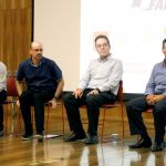 Roberto Speicys, Fabio Kon, Claudio Barbieri da Cunha e Miguel Bucalem
