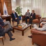 A partir da esquerda, Ricardo Herrera Lara, Sergio Bravo Escobar, Raúl Sánchéz Gutiérrez, Hugo Zunino Edelsberg, Marianela Denegri Coria, Maria Helena Capelato e Martin Grossmann A partir da esquerda, Ricardo Herrera Lara, Sergio Bravo Escobar, Raúl Sánchéz Gutiérrez, Hugo Zunino Edelsberg, Marianela Denegri Coria, Maria Helena Capelato e Martin Grossmann