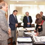 Martin Grossmann, Pedro Wongtschwski e Mário Sérgio Salerno Martin Grossmann, Pedro Wongtschwski e Mário Sérgio Salerno