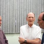 Carlos Guilherme Mota, Gerhard Malnic e Hernan Chaimovich Carlos Guilherme Mota, Gerhard Malnic e Hernan Chaimovich