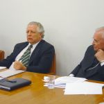 Yvonne Mascarenhas, João Steiner e Dom Paulo Evaristo Arns