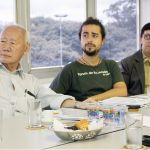 Sedi Hirano, Tomás Costa de Azevedo Marques e Marilda Gifalli Sedi Hirano, Tomás Costa de Azevedo Marques e Marilda Gifalli