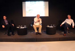 Eduardo Saron, Ricardo Ohtake e Heitor Martins