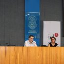 François Moriconi-Ebrard, Hervé Théry, Cathy Chatel e Roberta Fontan Pereira Galvão