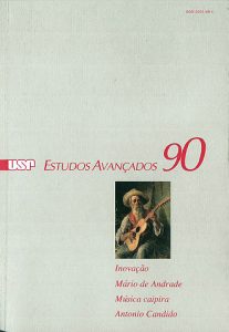 Capa da revista Estudos Avancados 90