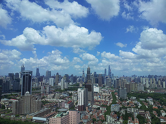 Xangai, centro da maior aglomeração urbana do mundo, com 78 milhões de pessoas